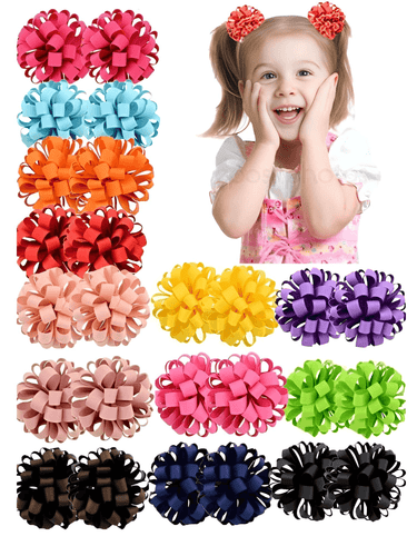 Girls Ribbon Hairbands - Lots Of Colors! -, Hairbands , Drestiny , Australia, Blue, Canada, Deep Pink, Girls, Hairbands, New Zealand, TD, United Kingdom, United States, Yellow , Drestiny , www.shopdrestiny.com